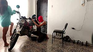 innocent neighbor surprises with unexpected action