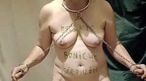 french maid slave humiliated in bdsm session