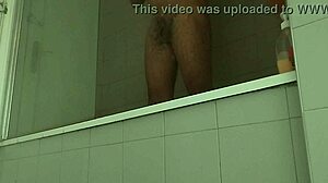 I shave my delicious big monster cock for sexy play