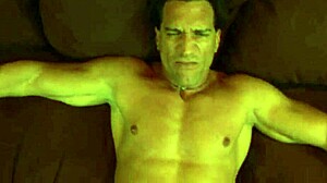 leah jaye naughty in fishnets pussy cock