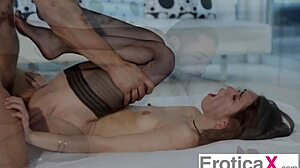 i watched petite brunette Riley Reid get devoured by her lover in Eroticax