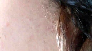 Amateur Couple Enjoys Intimate Fireplace Sex