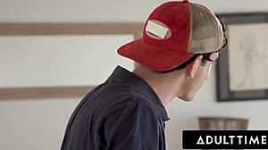 Lauren Phillips Catches Stepson Jerking Off For Huge Creampie