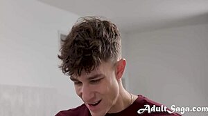 Nerdy teen 18+ step cousin has a huge crush - leana lovings parker ambrose