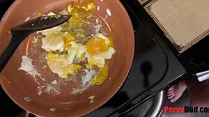 Eggs and step daddy's balls with rosalyn sphinx