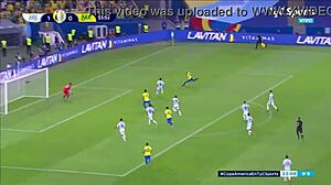 argentina dominates brazil in thrilling soccer victory