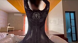 SPIDY CHUBIPINAY69 TO THE RESCUE WITH BIG TITS AND ASS!