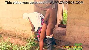 Anal BBW rides big cock in hardcore sideways fuck