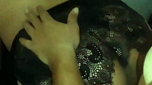 cuckold training with bigtits wife getting doggystyle fucked by monster cock in homemade creampie