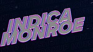 Horny Pregnant Girl Indica Monroe Fucked Rough