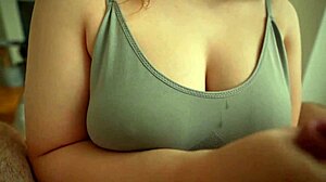 curvy big ass rides cowgirl, black panties aside!