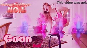 Gooning doll obeys findom goaldigger mantra