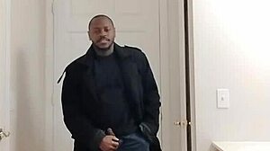 home from work, fantasize about wife with dry masturbation and slow cum