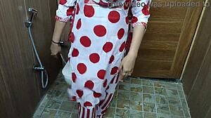 teen stepson sneaks behind changing stepmom!