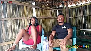 I took her to the beach to make her feel special then we relaxed in the beach house