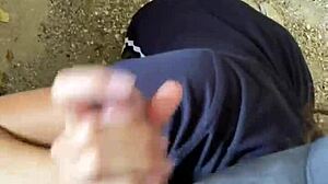 Risky Public Flashing And Sex With 18yo Brunette