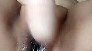 Pornstar Poosoo, back with that dildo again?