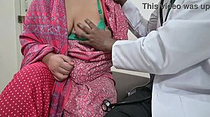Doctor Surprised By Aunty's Tits?