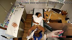 tampa university physical with nikki star - anal fingering and orgasm 😏