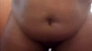 Chubby Girl Undresses Showing Big Ass