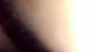 cuckold training with bigtits wife getting doggystyle fucked by monster cock in homemade creampie