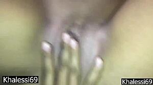 Intense Emotions as She Licks Pussy to Orgasm on Beach