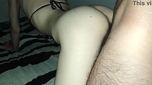 We Haven't Fucked In A Long Time, So I Invited Her Over And Pounded Her Pussy Until It Was Swollen With My Cum