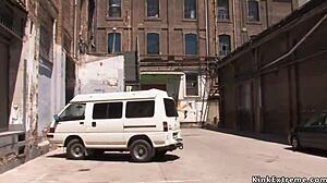 Blonde in Bondage in Latex 😈