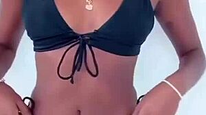 Boutinela's all black bikini compilation closer in the club mix