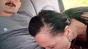 Comendo a coroa gostosona dentro do escort zetec