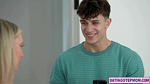 Huge-titted mature stepmom Gigi Dior breeds her stepson intensely