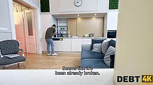 Debt4k Bilingual Bang: Can You Handle The Latina Brunette?