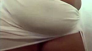 Chubby Girl Undresses Showing Big Ass