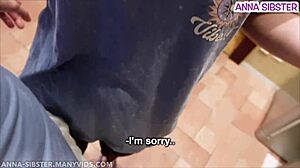 angry roommate turns pussy after cock