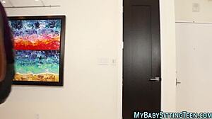 Latijnse tiener 18+ krijgt suggestieve facial cumshot