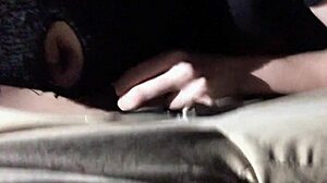 Femdom Blowjob in Car with Girlfriend's Rough Sucking