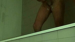 I shave my delicious big monster cock for sexy play