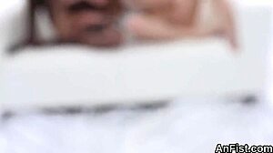 Nasty lesbian babes fisting tight slits and anals!