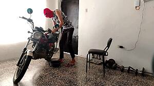 innocent neighbor surprises with unexpected action