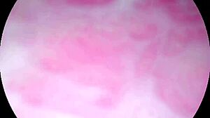 camera plunges deep into wet pussy capturing intense orgasm