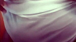 Chubby Girl Undresses Showing Big Ass