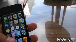 Does our horny chick crave a hard dick?