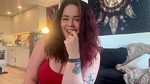 teasing my boyfriend with vanessa strawberry in a fun way