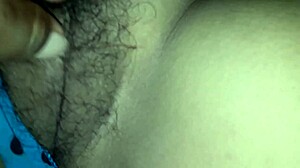 I'm Excited To Show My Wife Claudia's Hairy Vagina Up Close