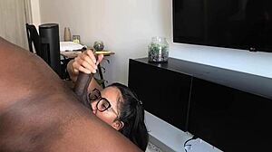 After a long day of work he wants me to relax him by draining his balls -amateur couple- nysdel