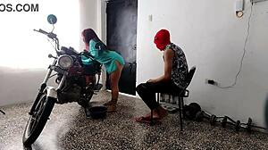 innocent neighbor surprises with unexpected action