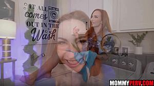 Intense Sex with Redhead Milf Stepmom