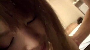 Hairy Pussied Asian Babe Gets Pussy Banged Hard!