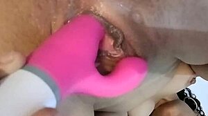 hot girl with wet creamy pussy getting fingered