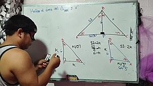 Math Triangle Sex In Bedroom!